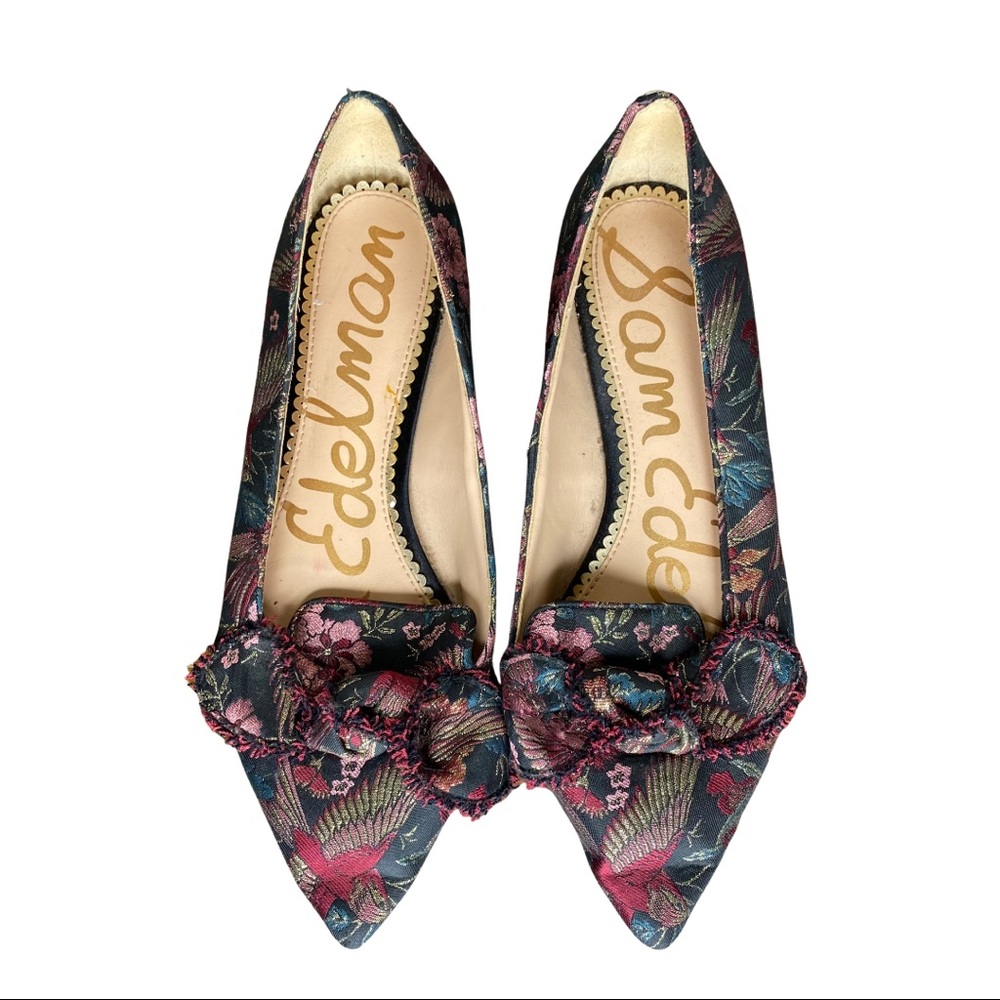 Sam Edelman Rochester Ballet Jacquard Flats 7.5 - Picture 6 of 12
